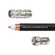 Кабельная сборка VEGATEL SuperFlex-1/2 (ГОСТ) (N-male - 4.3-10-male)